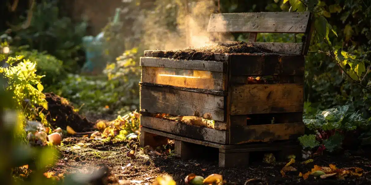 Kompostownik z palet za 0 zł — jak zamienić ogród w naturalną fabrykę nawozu