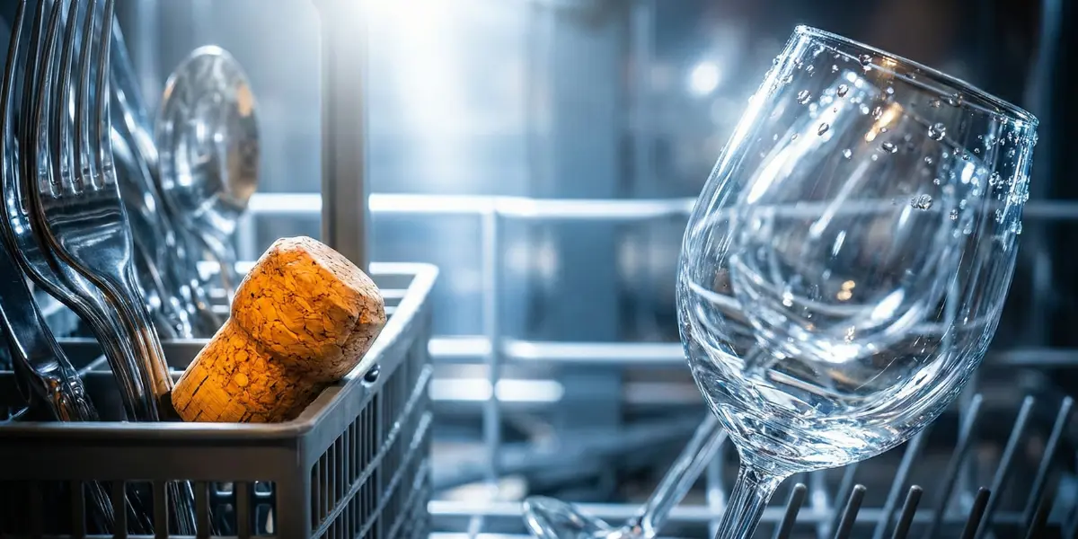Korek do wina w zmywarce? Ten sprytny trik zmienia wszystko