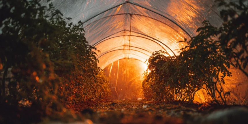 Mobilna szklarnia z folii i rurek PVC: zbudujesz ją w weekend, plony zbierzesz przez cały rok