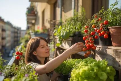 Balkon zamieniony w ogród warzywny 7 warzyw, które rosną świetnie bez ogrodu