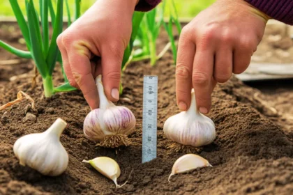 Czosnek w ogrodzie błąd przy sadzeniu, który popełnia większość właścicieli i niszczy plony