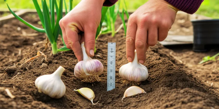 Czosnek w ogrodzie błąd przy sadzeniu, który popełnia większość właścicieli i niszczy plony