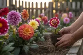 Kolorowe dalie w pełnym rozkwicie w polskim ogrodzie – sadzenie w kwietniu i najczęstsze błędy