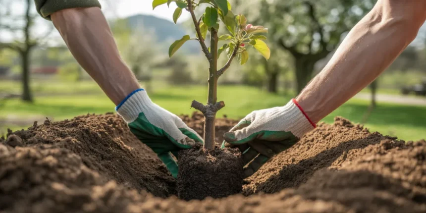 Dlaczego twoje drzewa owocowe nie owocują błąd przy sadzeniu, który popełniają prawie wszyscy