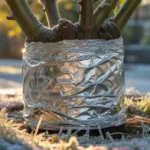 Folia aluminiowa w ogrodzie Ten trik ogrodnika zmienia sposób, w jaki chronisz rośliny przed mrozem