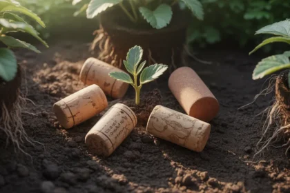 Korek do wina w ogrodzie Ten trik ogrodnika zmienia sposób, w jaki pielęgnujesz rośliny