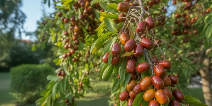 Mało znana w Polsce chińska głożyna drzewo owocowe odporne na mróz, które owocuje obficie