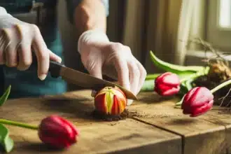 Mało znana w Polsce technika holenderska sposób na podwojenie plonów tulipanów bez nawożenia