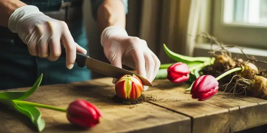 Mało znana w Polsce technika holenderska sposób na podwojenie plonów tulipanów bez nawożenia