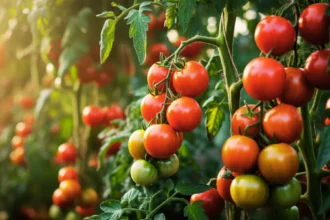 Mało znana w Polsce technika japońska sposób na obfite zbiory pomidorów bez podpórek