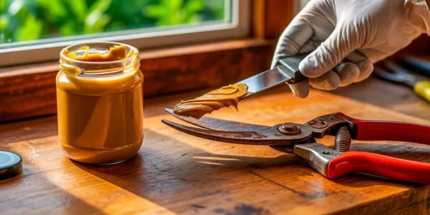 Masło orzechowe do pielęgnacji narzędzi ogrodowych To działa lepiej niż myślisz