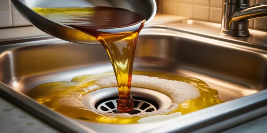 Nawyk, który niszczy twój zlew każdego dnia czego nie wlewać do odpływu