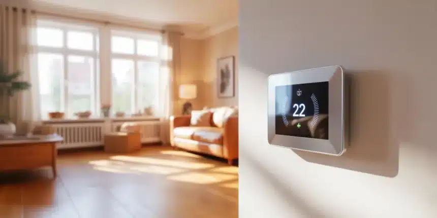 Inteligentny termostat na ścianie w polskim domu – porównanie z tradycyjnymi ustawieniami ogrzewania wiosną