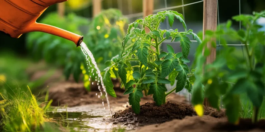 Podlewanie pomidorów błąd, który popełnia 8 na 10 ogrodników i niszczy zbiory przed latem