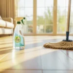 Podłoga w salonie 6 produktów do czyszczenia, których nigdy nie powinieneś używać