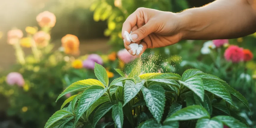 Puder dla niemowląt w ogrodzie nieoczekiwany trik na szkodniki, który naprawdę zaskakuje