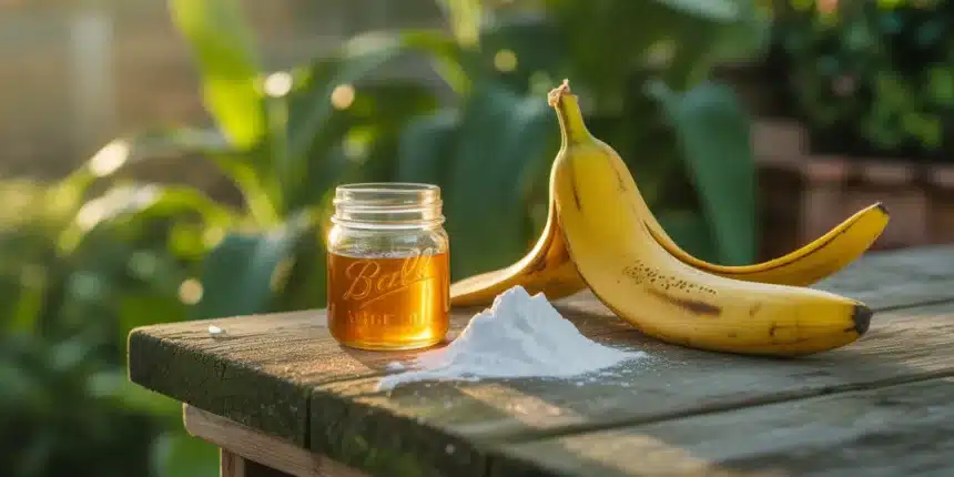Skórka od banana i soda oczyszczona jako nawóz ekologiczny do ogrodu – naturalny trik ogrodniczy