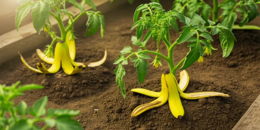 Skórki od banana w ogrodzie Ten trik podwaja plony i działa lepiej niż nawóz z marketu