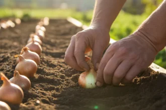 Technika ogrodnika z TikToka, która zmienia sposób sadzenia cebuli w Polsce