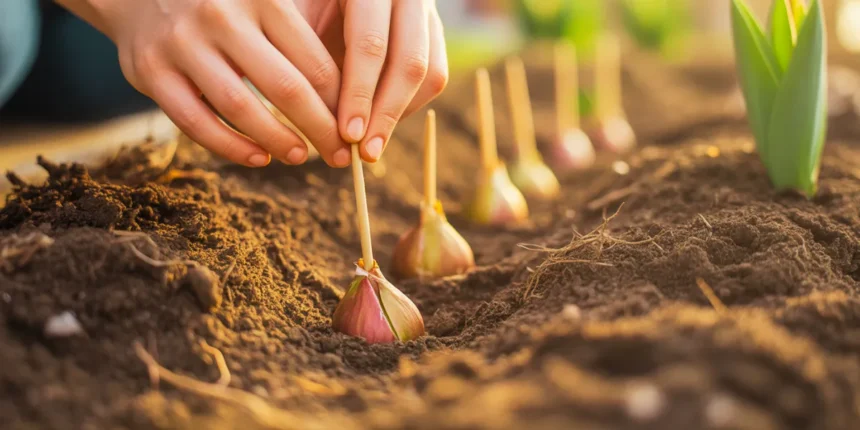 Wykałaczki w ogrodzie ten prosty trik zmienia sposób, w jaki sadzisz rośliny cebulowe